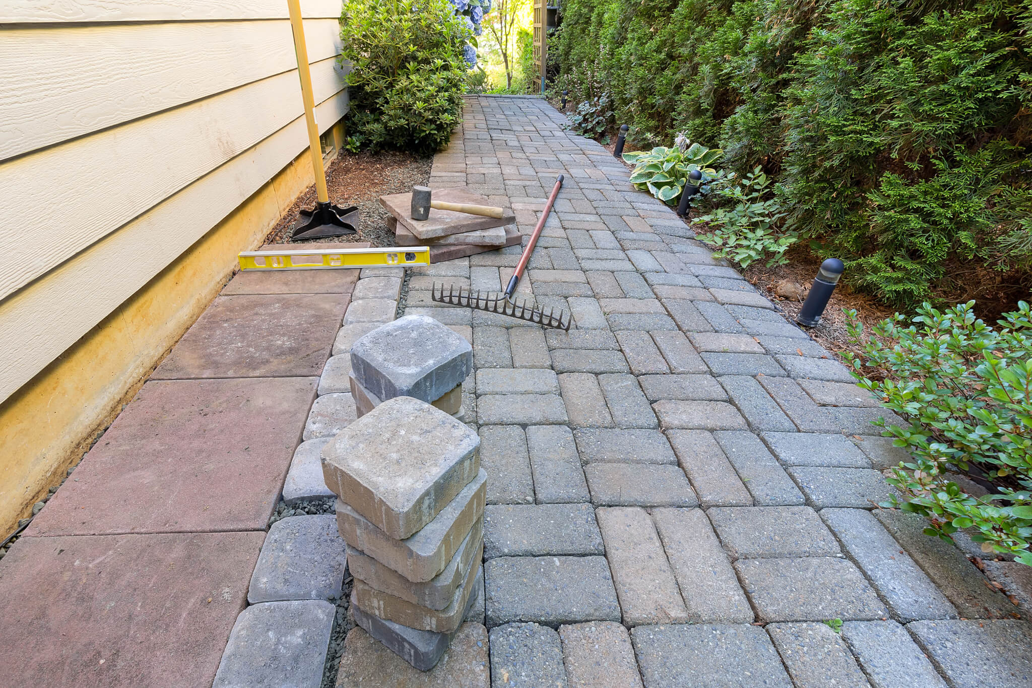 View landscape design project in Newberrytown pa